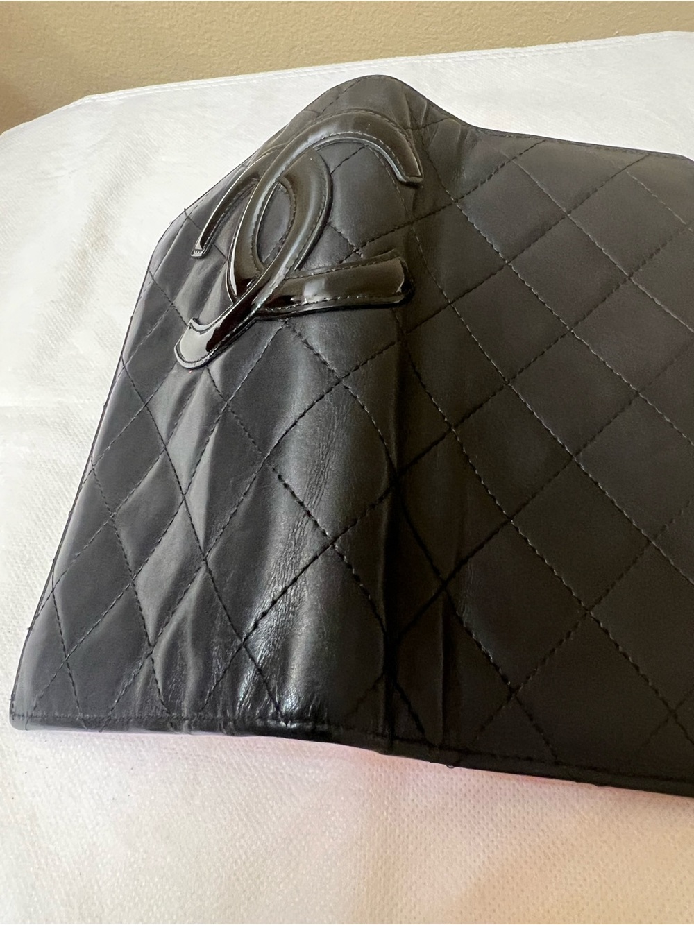 Chanel Authentic Quilted long Leather Wallet EUC - Picture 8 of 11